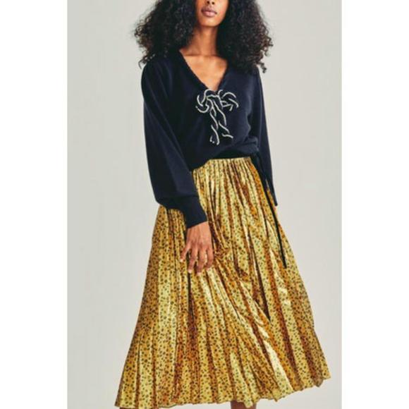 LOVESHACKFANCY Dresses & Skirts - NEW LOVESHACKFANCY lotty skirt in safari